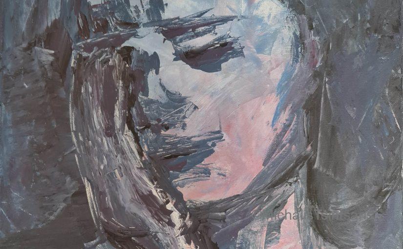 Untitled (Frau blau)