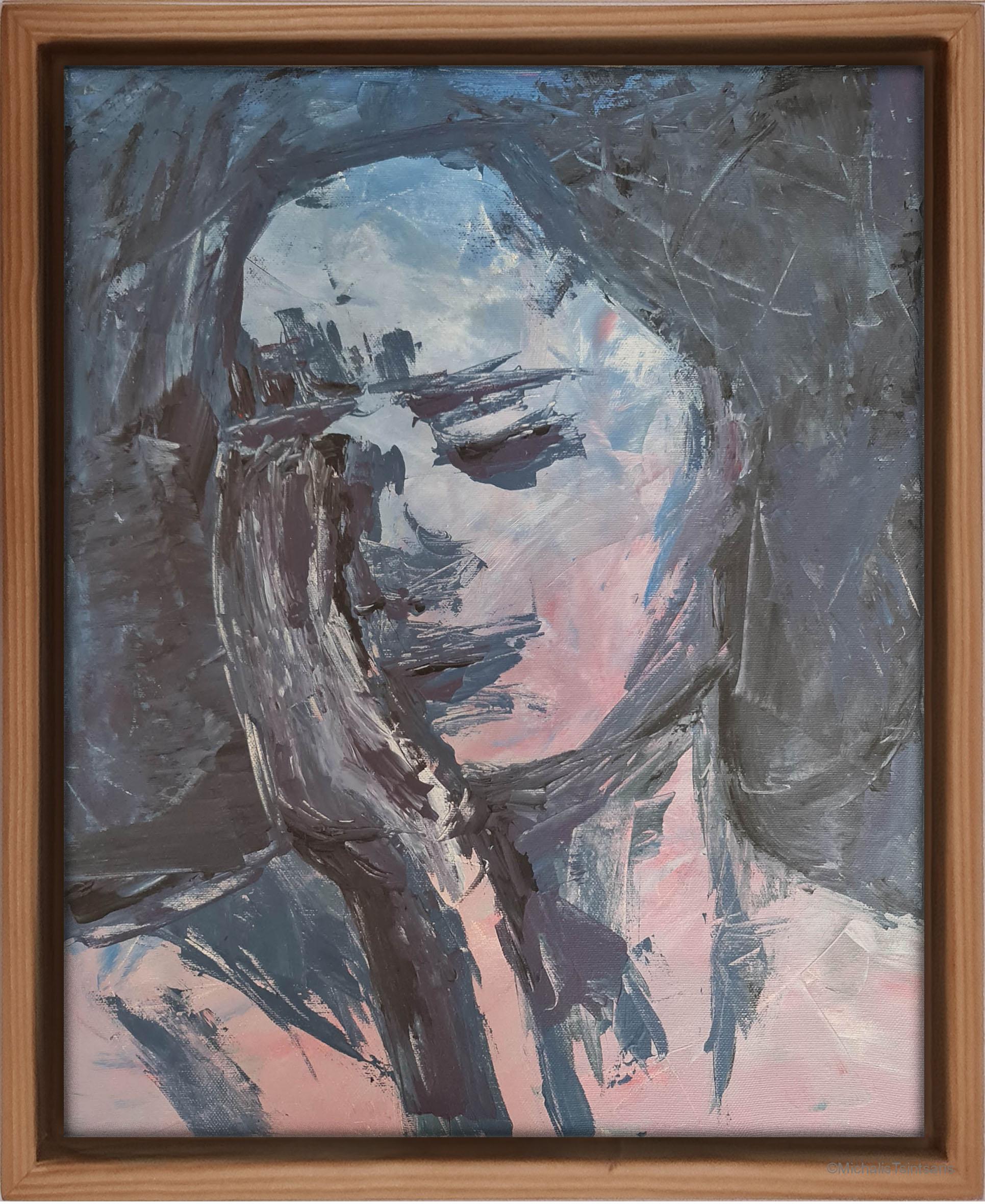 Untitled (Frau blau)